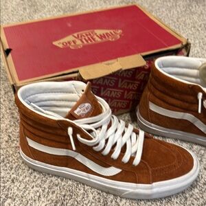 Vans Men's/Womens Brown High-Top Sneakers
